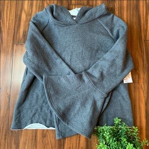 🍂 Melrose & Market Bell Sleeve Fall Gray Hoodie S